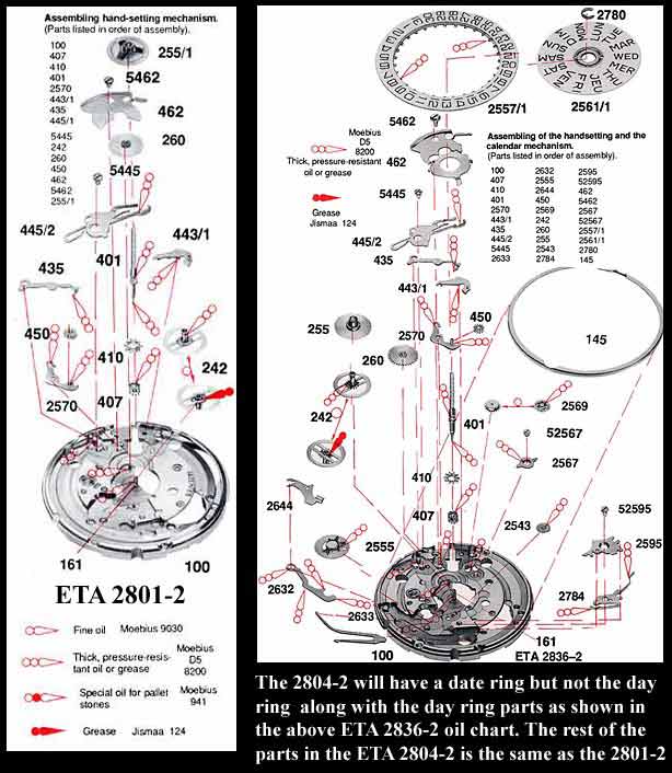 thumbnail image 2 of Setting Lever 443/1 – Compatible With ETA 2824-2, 2836-2, Sellita SW200 & More 2 of 5