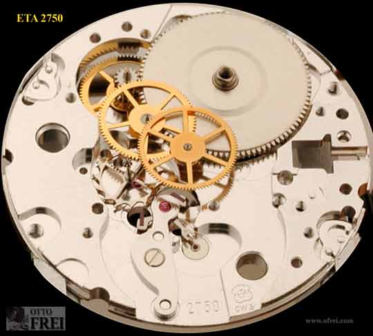 ETA 2750 Movement and Parts Images Page 7